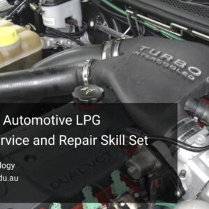 AURSS00032 - Automotive LPG Installation, Service and Repair Skill Set